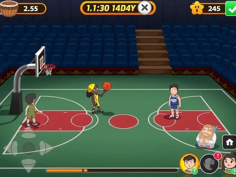 Chai Basket Challenge gameplay screenshot